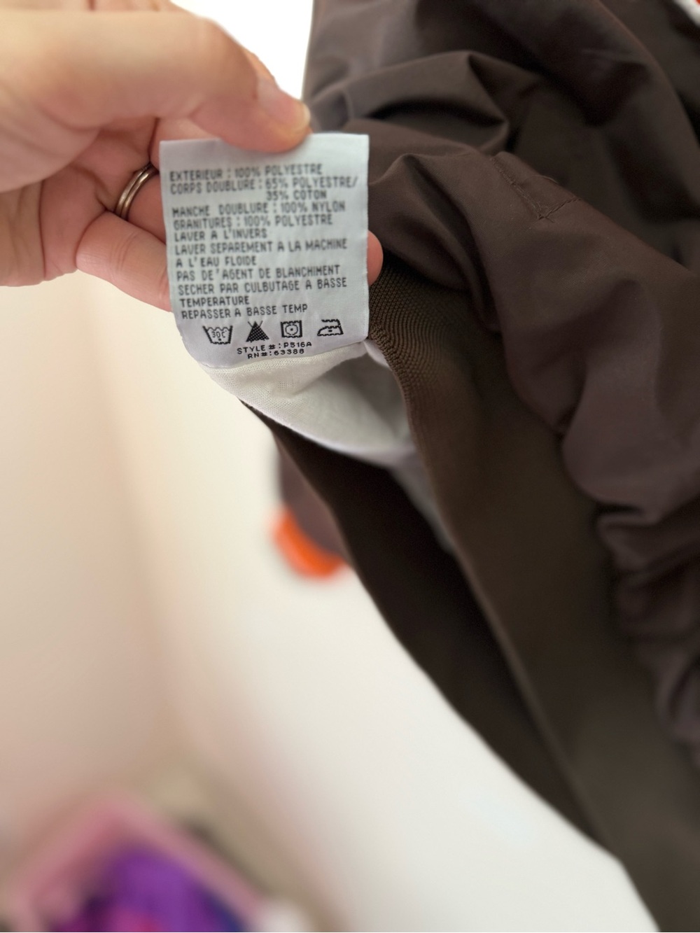 Puma Cleveland Browns Brown & Orange Pullover Jacket - Picture 8 of 8